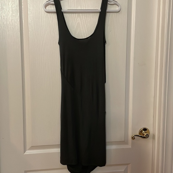 NWT Max Azria sleeveless knee length nightshade dress olive green sz XS - Picture 4 of 5